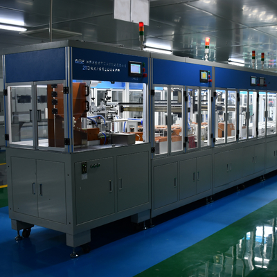 Automatic Lithium Ion Battery Pack Production Line 18650 / 21700 / 32650 Cylindrical